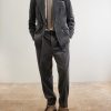 Straight-Leg Cotton-Corduroy Suit Trousers - OU