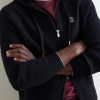 Logo-Embroidered Ribbed Cashmere Zip-Up Hoodie - CU Logo-Embroidered Ribbed Cashmere Zip-Up Hoodie - CU