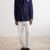 Double-Breasted Wool Blazer - OU