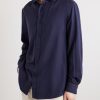 Herringbone Cotton and Lyocell-Blend Shirt - FR