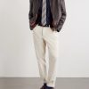 Herringbone Cotton and Lyocell-Blend Shirt - OU