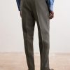 Straight-Leg Wool Suit Trousers - BK