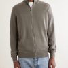 Cashmere Zip-Up Sweater - FR Cashmere Zip-Up Sweater - FR