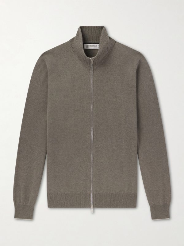 Cashmere Zip-Up Sweater Cashmere Zip-Up Sweater