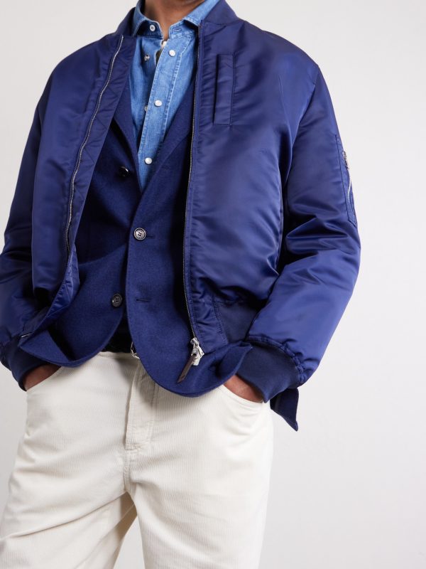Padded Shell Bomber Jacket - CU Padded Shell Bomber Jacket - CU