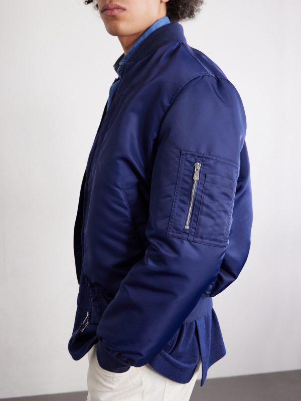 Padded Shell Bomber Jacket - E1 Padded Shell Bomber Jacket - E1
