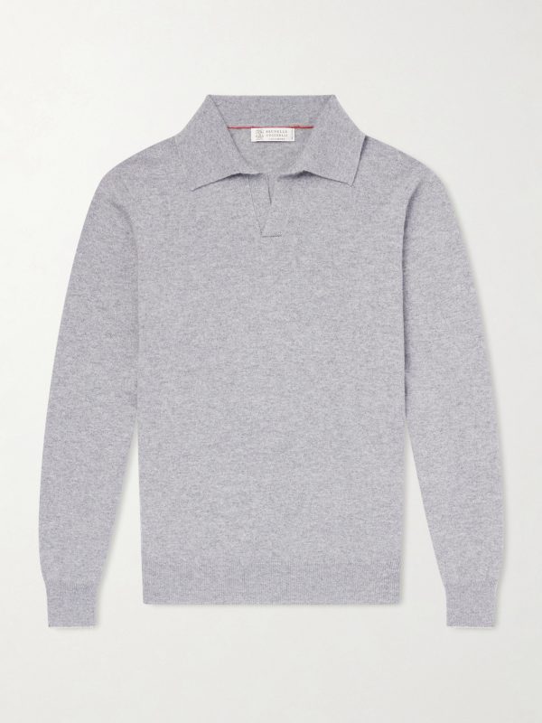 Cashmere Polo Shirt Cashmere Polo Shirt