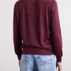 Cashmere, Silk and Linen-Blend Sweater - BK