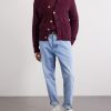 Cashmere, Silk and Linen-Blend Sweater - OU