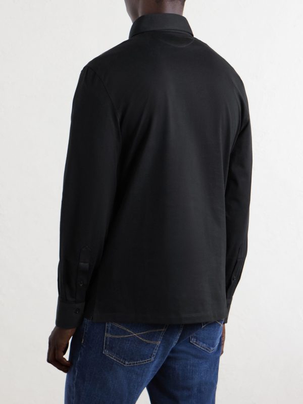 Cotton Polo Shirt - BK Cotton Polo Shirt - BK