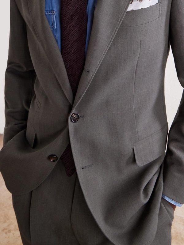 Virgin Wool Suit Jacket - CU Virgin Wool Suit Jacket - CU