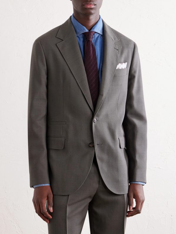 Virgin Wool Suit Jacket - FR Virgin Wool Suit Jacket - FR