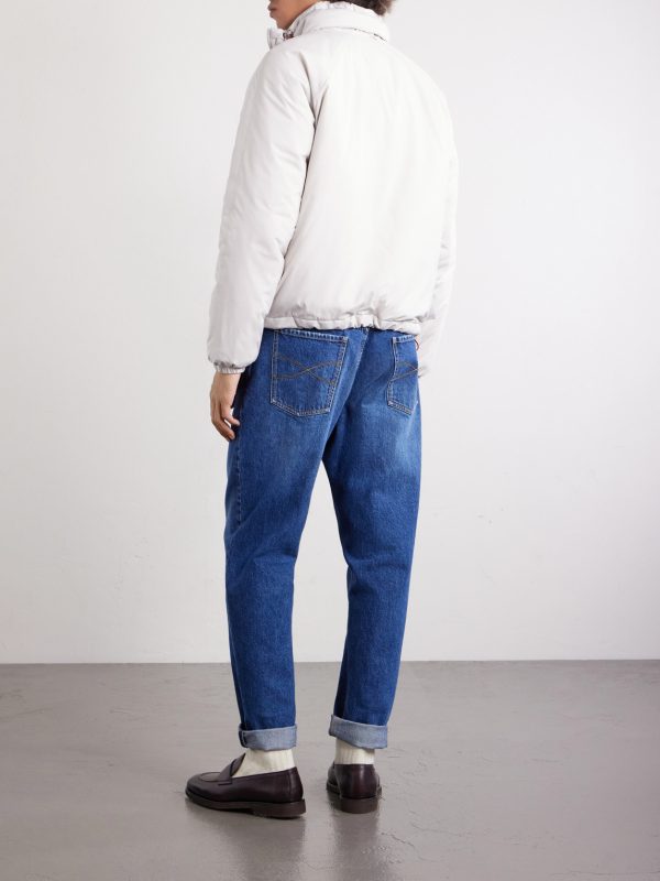 Padded Shell Hooded Jacket - BK