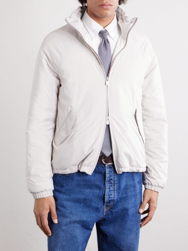 Padded Shell Hooded Jacket - FR
