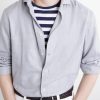 Herringbone Cotton and Lyocell-Blend Shirt - CU