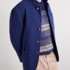 Unstructured Brushed-Cashmere Blazer - E3 Unstructured Brushed-Cashmere Blazer - E3
