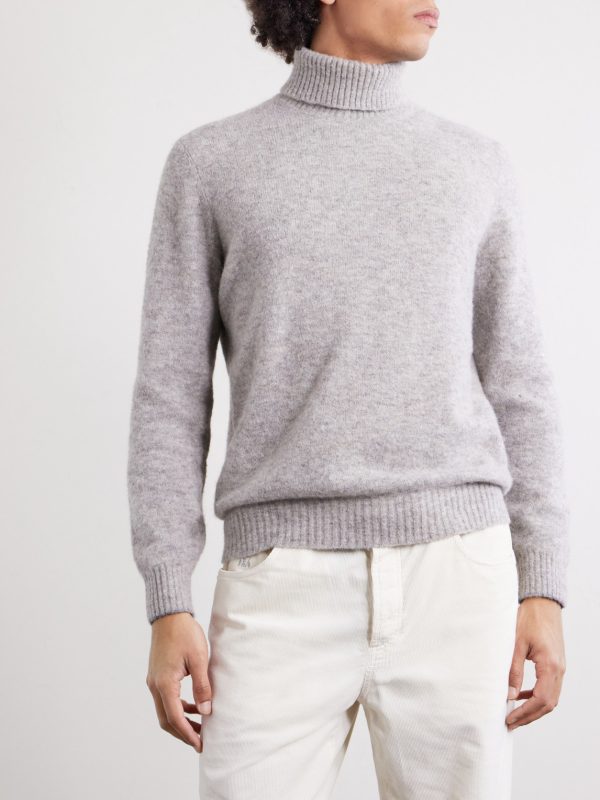Alpaca-Blend Rollneck Sweater - FR Alpaca-Blend Rollneck Sweater - FR