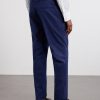 Straight-Leg Pleated Cotton-Blend Twill Suit Trousers - BK