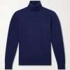 Alpaca-Blend Rollneck Sweater
