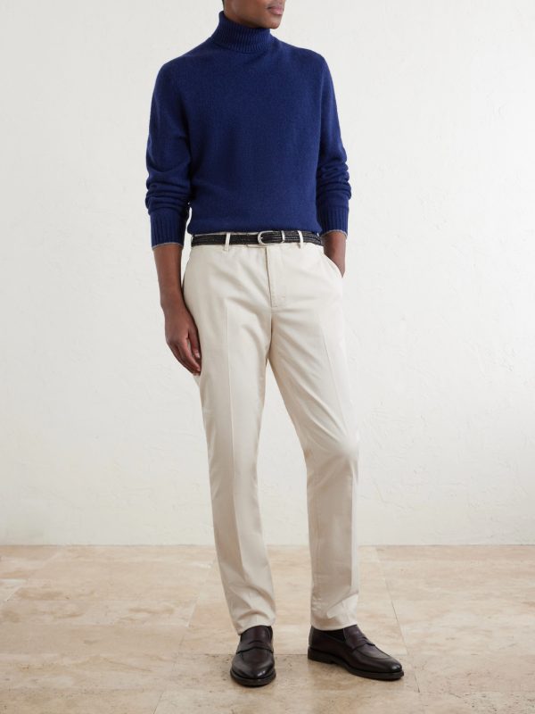 Alpaca-Blend Rollneck Sweater - OU