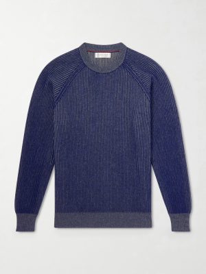 Ribbed Cashmere Sweater Ribbed Cashmere Sweater