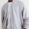 Cashmere-Blend Zip-Up Sweater - CU Cashmere-Blend Zip-Up Sweater - CU