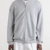Cashmere-Blend Zip-Up Sweater - FR Cashmere-Blend Zip-Up Sweater - FR