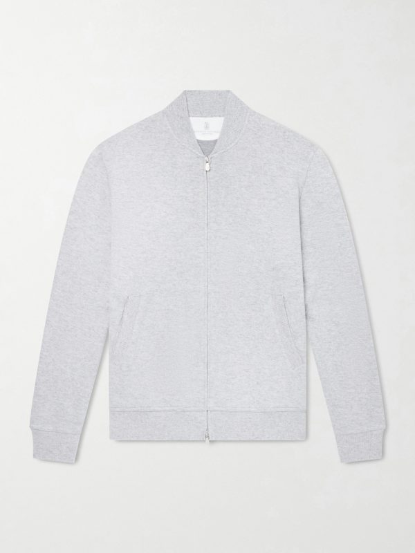 Cashmere-Blend Zip-Up Sweater Cashmere-Blend Zip-Up Sweater