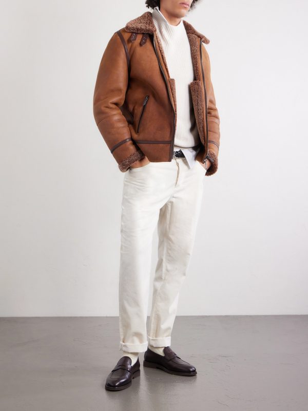 Ribbed Cashmere Rollneck Sweater - OU