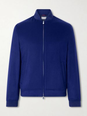 Cashmere Bomber Jacket