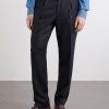 Straight-Leg Pleated Virgin Wool Suit Trousers - FR Straight-Leg Pleated Virgin Wool Suit Trousers - FR