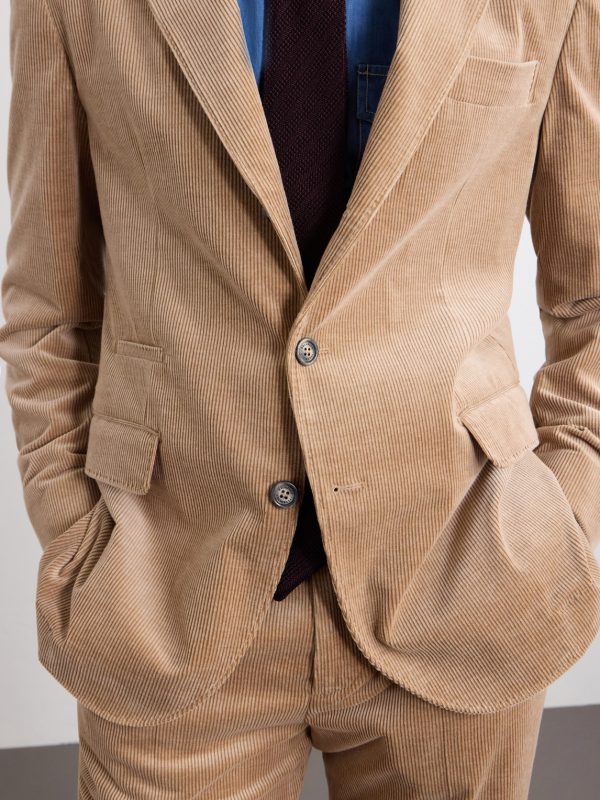Cotton-Blend Corduroy Suit Jacket - CU Cotton-Blend Corduroy Suit Jacket - CU