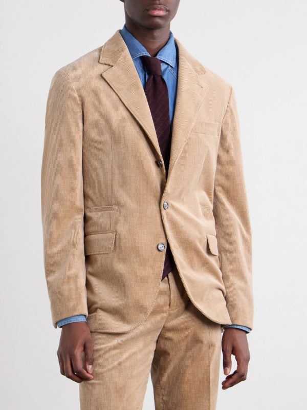 Cotton-Blend Corduroy Suit Jacket - FR Cotton-Blend Corduroy Suit Jacket - FR