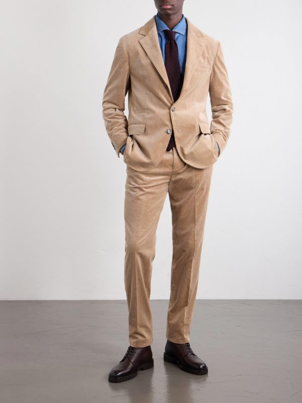 Cotton-Blend Corduroy Suit Jacket - OU Cotton-Blend Corduroy Suit Jacket - OU