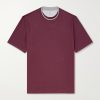 Layered Cotton-Jersey T-Shirt Layered Cotton-Jersey T-Shirt
