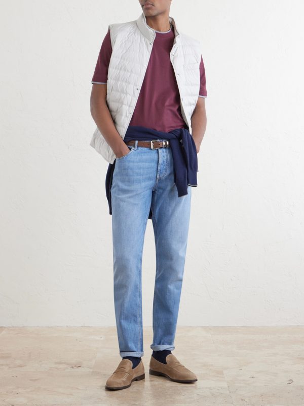 Layered Cotton-Jersey T-Shirt - OU Layered Cotton-Jersey T-Shirt - OU