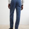 Straight-Leg Pleated Cotton-Velvet Suit Trousers - BK Straight-Leg Pleated Cotton-Velvet Suit Trousers - BK