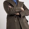 Virgin Wool Double-Breasted Coat - CU Virgin Wool Double-Breasted Coat - CU