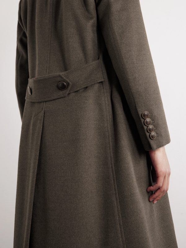 Virgin Wool Double-Breasted Coat - E1 Virgin Wool Double-Breasted Coat - E1