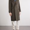 Virgin Wool Double-Breasted Coat - FR Virgin Wool Double-Breasted Coat - FR