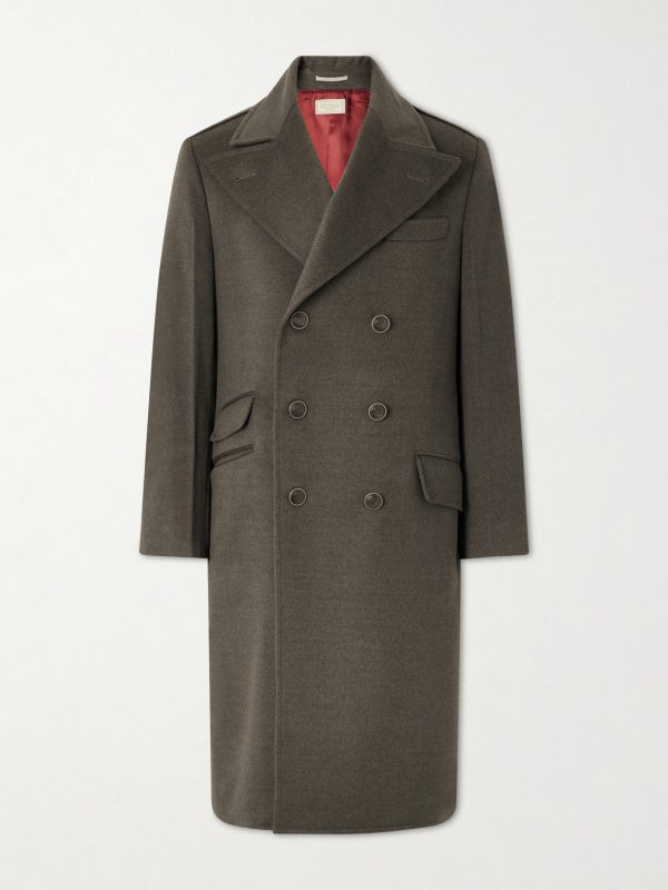Virgin Wool Double-Breasted Coat Virgin Wool Double-Breasted Coat