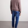 Alpaca-Blend Polo Sweater - BK Alpaca-Blend Polo Sweater - BK
