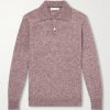 Alpaca-Blend Polo Sweater Alpaca-Blend Polo Sweater