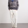Alpaca-Blend Zip-Up Sweater - OU