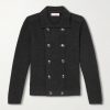 Double-Breasted Ribbed Cashmere Cardigan Double-Breasted Ribbed Cashmere Cardigan