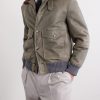 Shearling Bomber Jacket - FR Shearling Bomber Jacket - FR