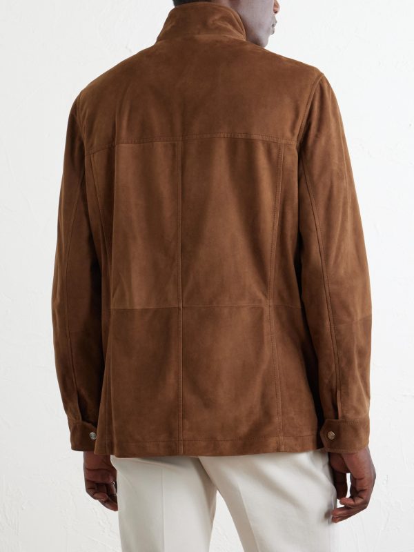 Suede Jacket - BK Suede Jacket - BK