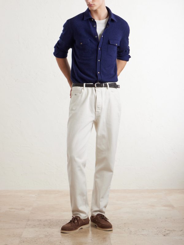Cashmere Shirt - OU Cashmere Shirt - OU
