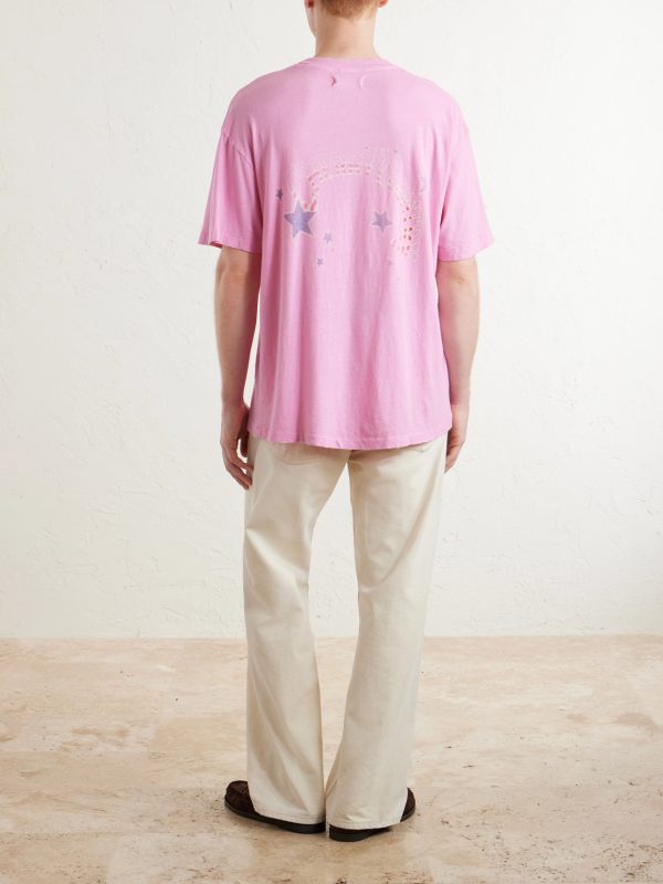 Printed Cotton-Jersey T-Shirt - BK