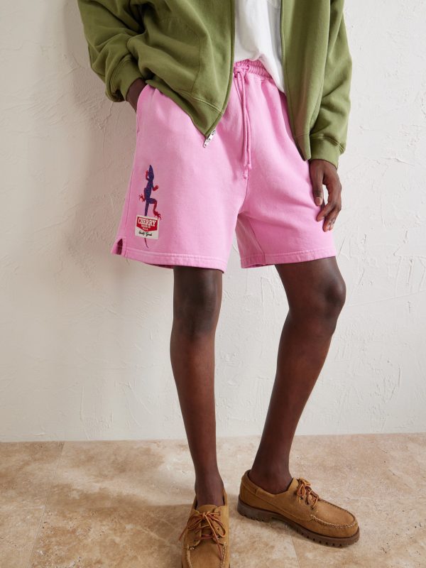 Logo-Embroidered Cotton Shorts - CU Logo-Embroidered Cotton Shorts - CU